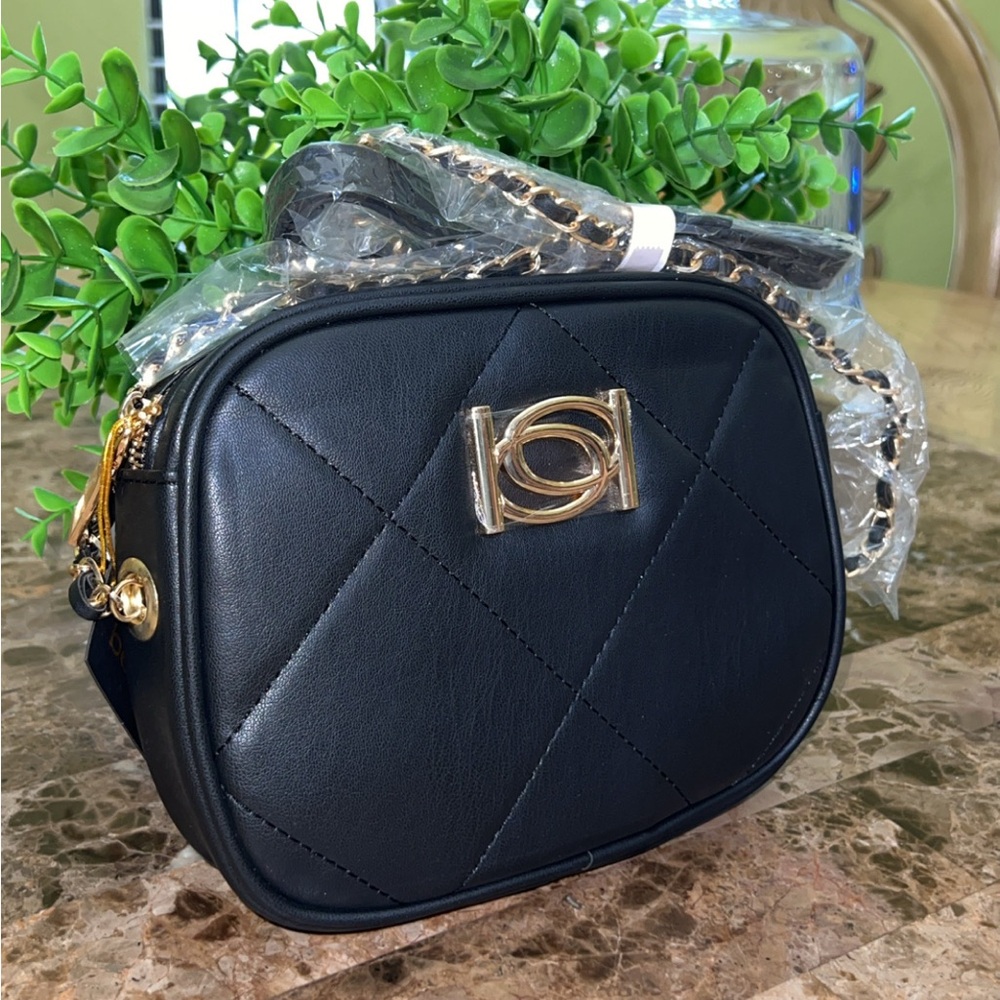 Bebe Pink Crystal Embellished Crossbody Bag - Picture 5 of 14